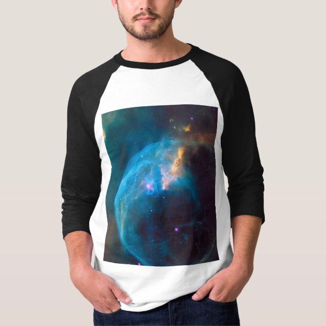 Camiseta Paisagem Noturna Belas Imagens de Paisagens Simp (Frente)