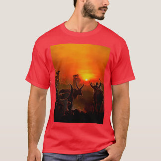 Camiseta Paisagem ocidental
