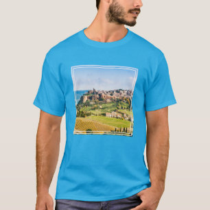 Camiseta Paisagem sobre Orvieto