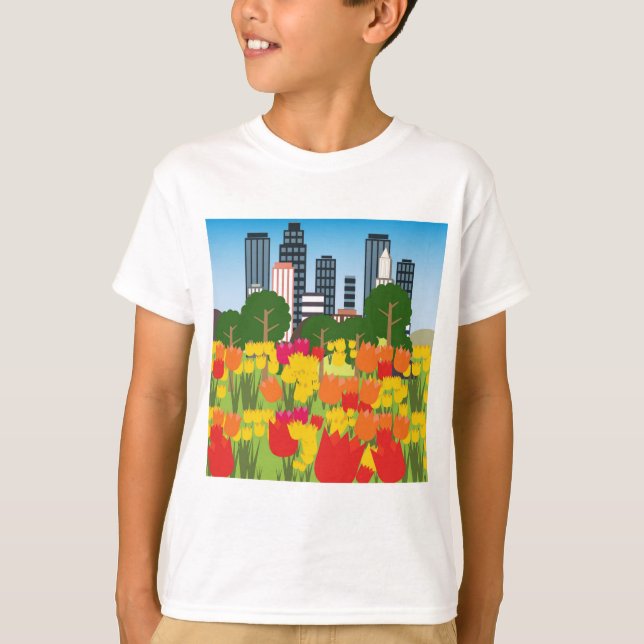 Camiseta Paisagem urbana (Frente)