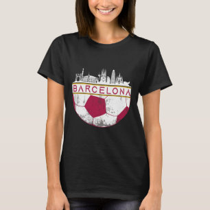 Camiseta Paisagem urbana da cidade de Rcelona Futebol Fãs d