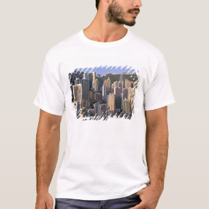 Camiseta paisagem urbana de Hong Kong, China