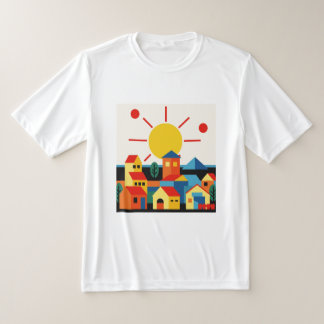 Camiseta Paisagem urbana para crianças