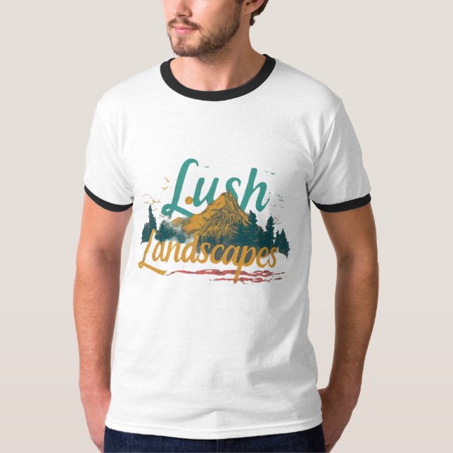 Camiseta Paisagens Lush (Frente)