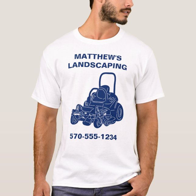 Camiseta Paisagismo com Remodelos Personalizados (Frente)