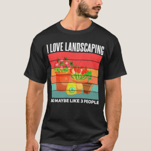Camiseta Paisagismo Jardim Sarcástico Jardineiro Paisagist
