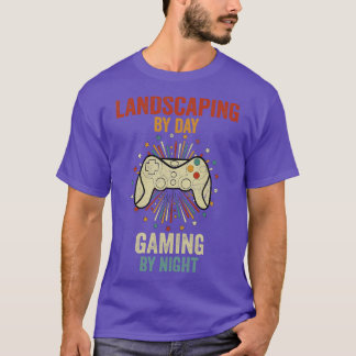 Camiseta Paisagismo por Jogos do Dia Pela Noite
