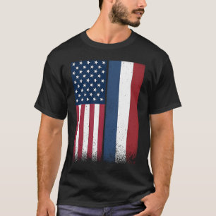 Camiseta Países Baixos Bandeiras Americanas Holandeses Orgu