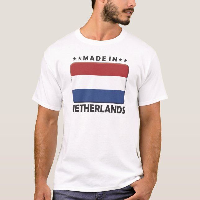 Camiseta Países Baixos fizeram (Frente)