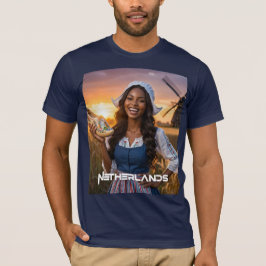 CAMISETA PAÍSES BAIXOS - HOLANDÊS