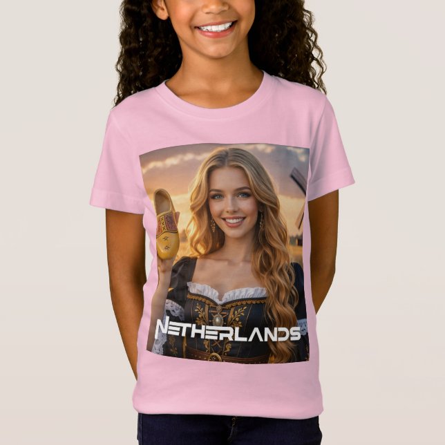 CAMISETA PAÍSES BAIXOS - HOLANDÊS (Frente)