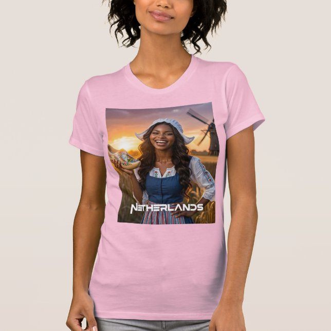 CAMISETA PAÍSES BAIXOS - HOLANDÊS (Frente)