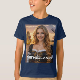 CAMISETA PAÍSES BAIXOS - HOLANDÊS