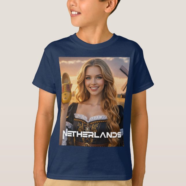 CAMISETA PAÍSES BAIXOS - HOLANDÊS (Frente)