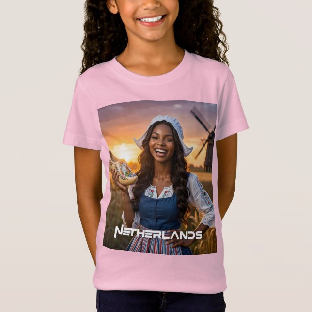 CAMISETA PAÍSES BAIXOS - HOLANDÊS (Frente)