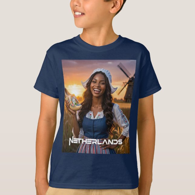 CAMISETA PAÍSES BAIXOS - HOLANDÊS (Frente)
