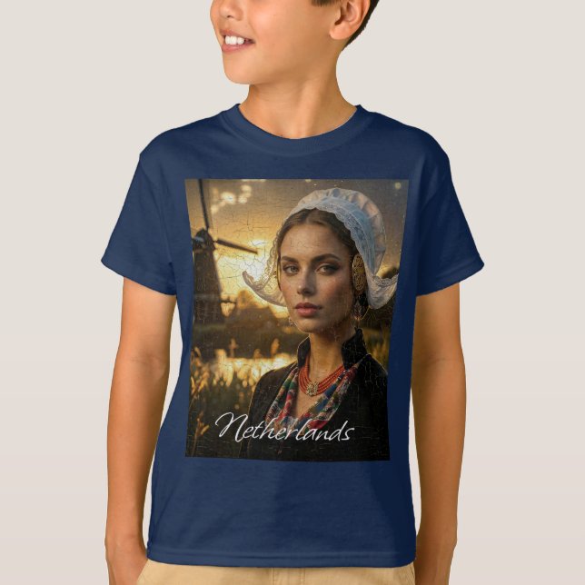 CAMISETA PAÍSES BAIXOS - HOLANDÊS (Frente)