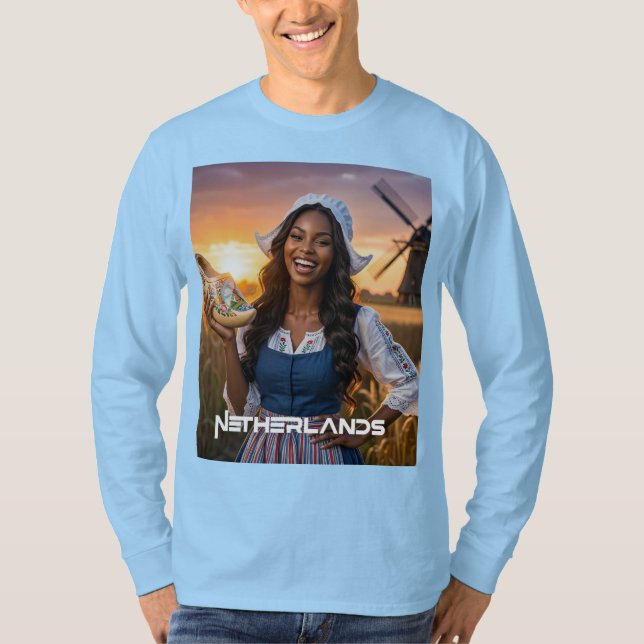 CAMISETA PAÍSES BAIXOS - HOLANDÊS (Frente)