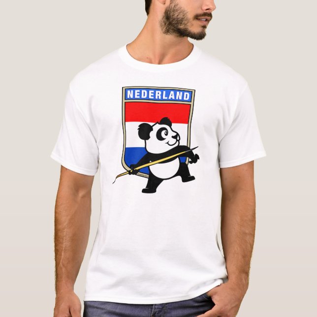Camiseta Países Baixos Javelin Panda (Frente)