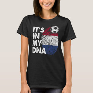 Camiseta Países Baixos: My Dna Dutch Flag Team Países Baixo