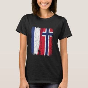 Camiseta Países Baixos Noruega Meia Bandeira Holandesa Asce