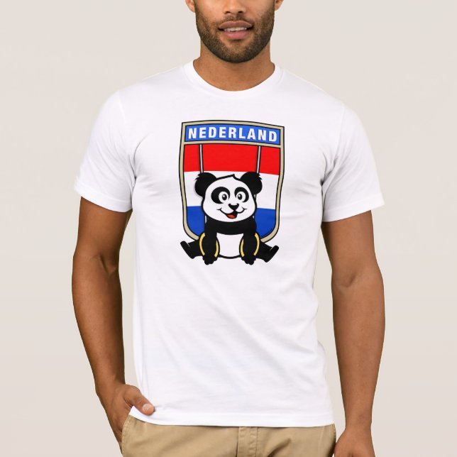 Camiseta Países Baixos Rings Panda (Frente)