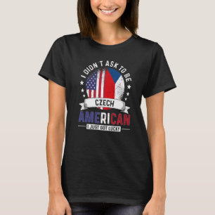 Camiseta Países Checos Americanos Sinalizam País do Orgulho