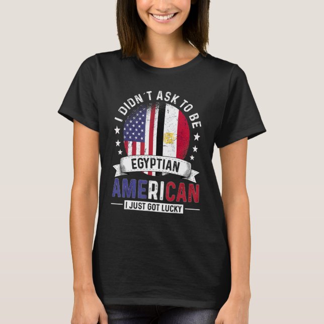 Camiseta Países Egípcios Americanos Sinalizam País do Orgul (Frente)