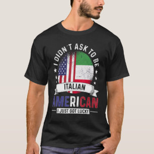 Camiseta Países Italianos Americanos Sinalizam País Do Orgu