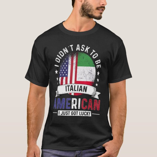 Camiseta Países Italianos Americanos Sinalizam País Do Orgu (Frente)