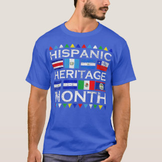 Camiseta Países latinos bandeira latino hispânica nacional