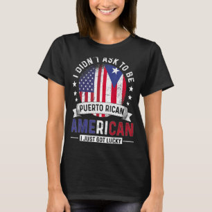 Camiseta Países porto-riquenhos americanos orgulham Cuba po