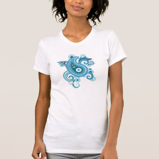 Camiseta Paisley azul