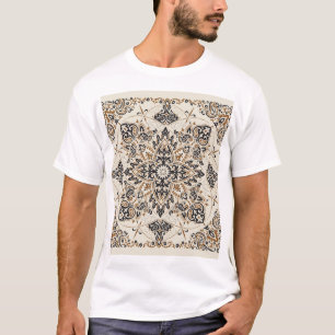 Camiseta Paisley Bandana Impressão Design de Seda