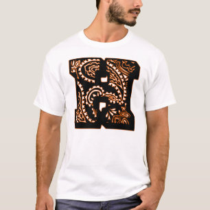 Camiseta Paisley Monogram - H