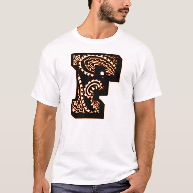 Camiseta Paisley Monograma - F (Frente)