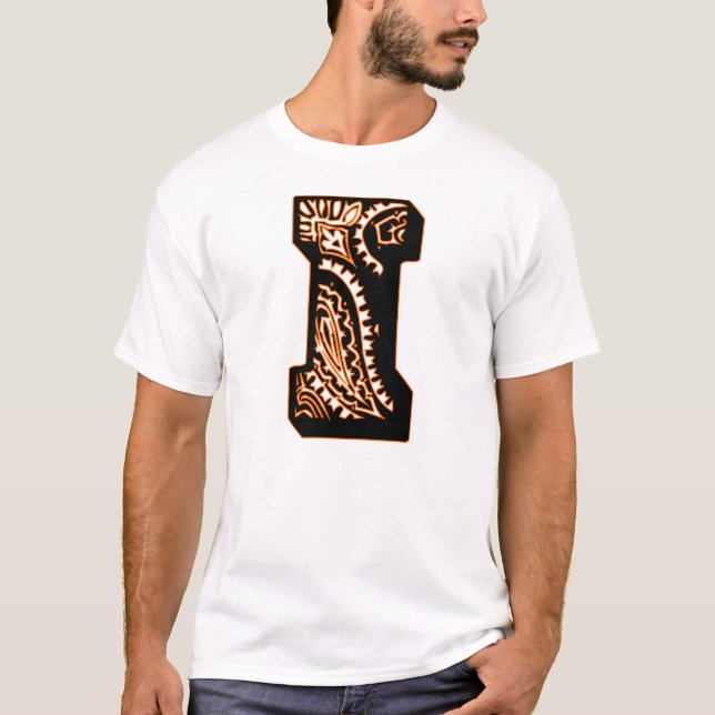 Camiseta Paisley Monograma - I (Frente)