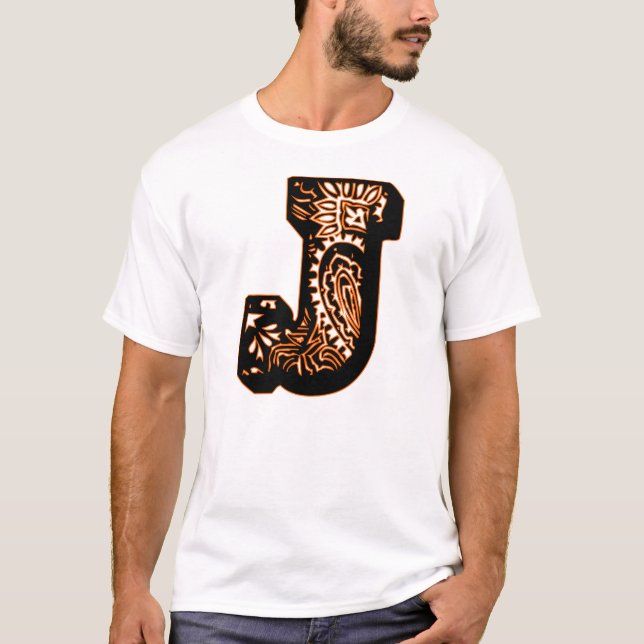 Camiseta Paisley Monograma - J (Frente)
