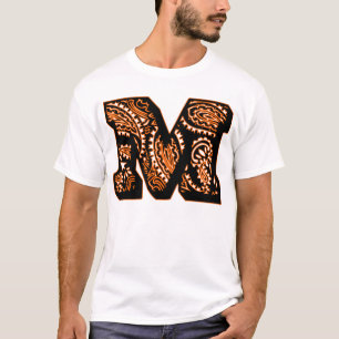 Camiseta Paisley Monograma - M