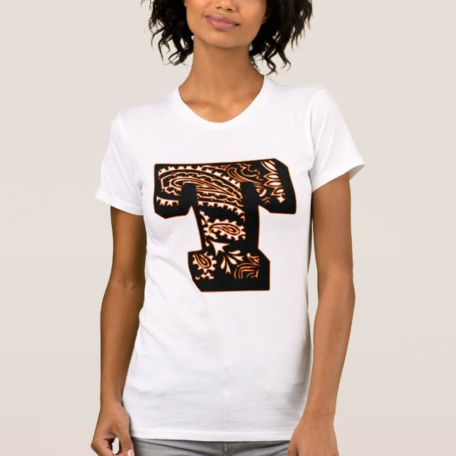 Camiseta Paisley Monograma - T (Frente)