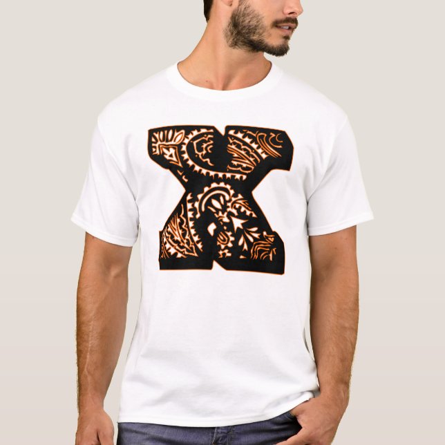 Camiseta Paisley Monograma - X (Frente)