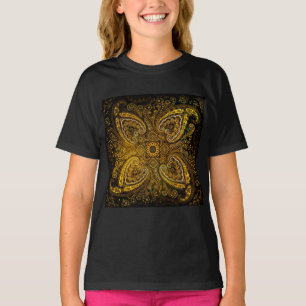 Camiseta Paisley Nostalgia Dourada