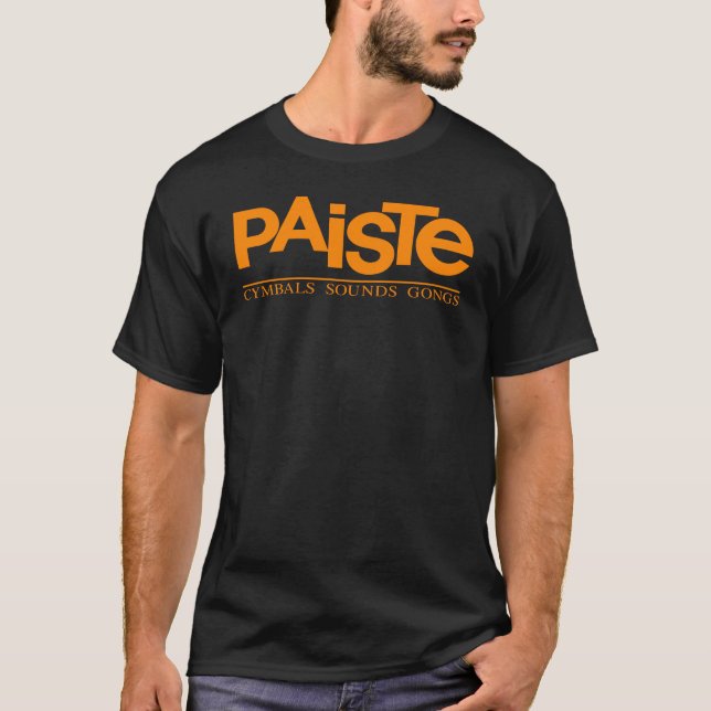 Camiseta Paiste Cymbals Soa Canções (Frente)
