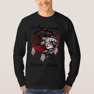 Camiseta Paiute Indígena Americano Orgulhosa Garota Dreamca