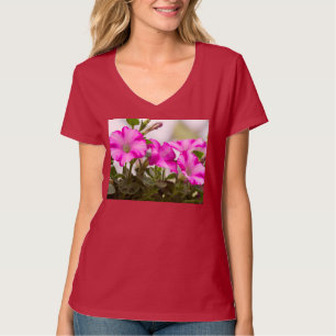 Camiseta Paixão cor-de-rosa do petúnia