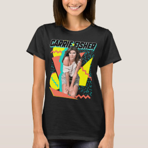 Camiseta Paixão de Carrie Fisher por Filme dos Anos 80