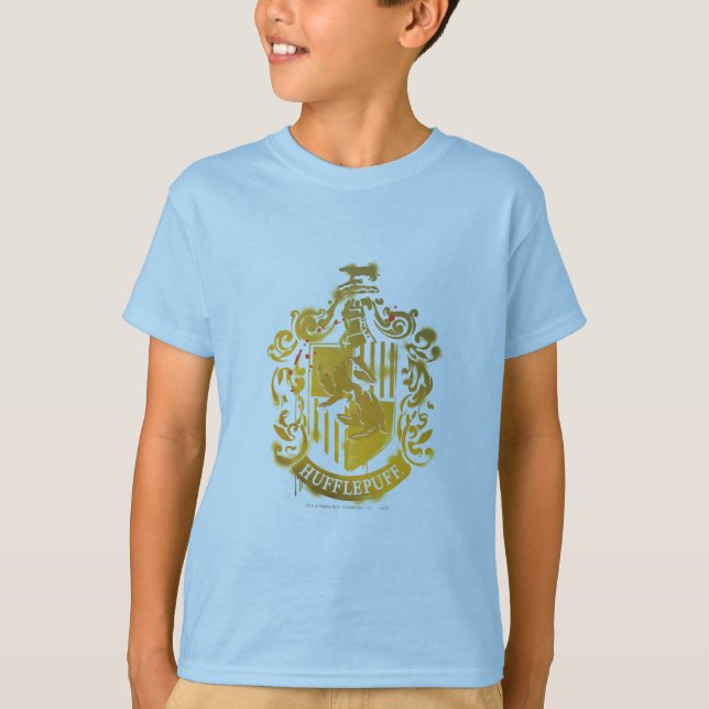Camiseta Paixão de Hufflepuff - Espalhado (Frente)