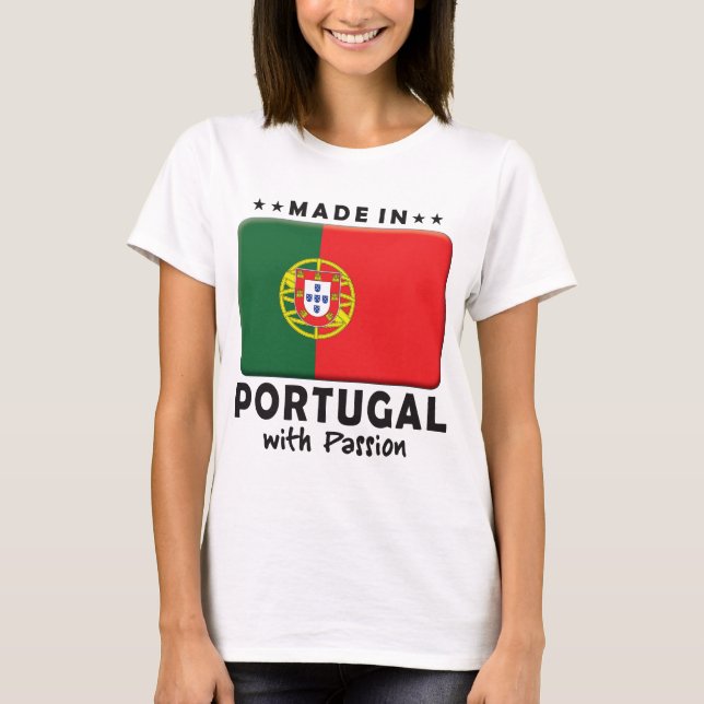 Camiseta Paixão de Portugal (Frente)