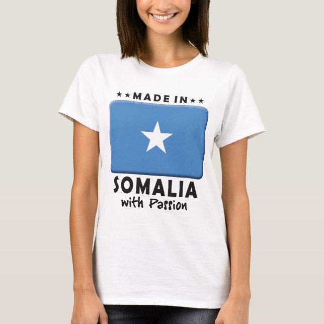 Camiseta Paixão de Somália (Frente)