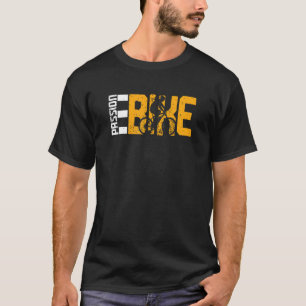 Camiseta Paixão E Bateria Elétrica De Bicicleta E